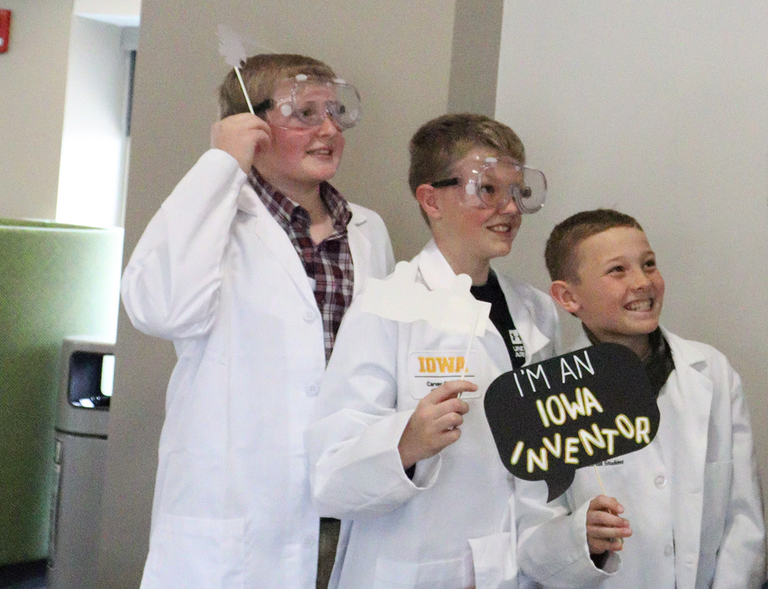Iowa Invention Convention photo booth